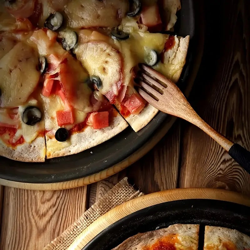 Bandeja para verduras para pizza Cuisinox de 13 pulgadas, antiadherente