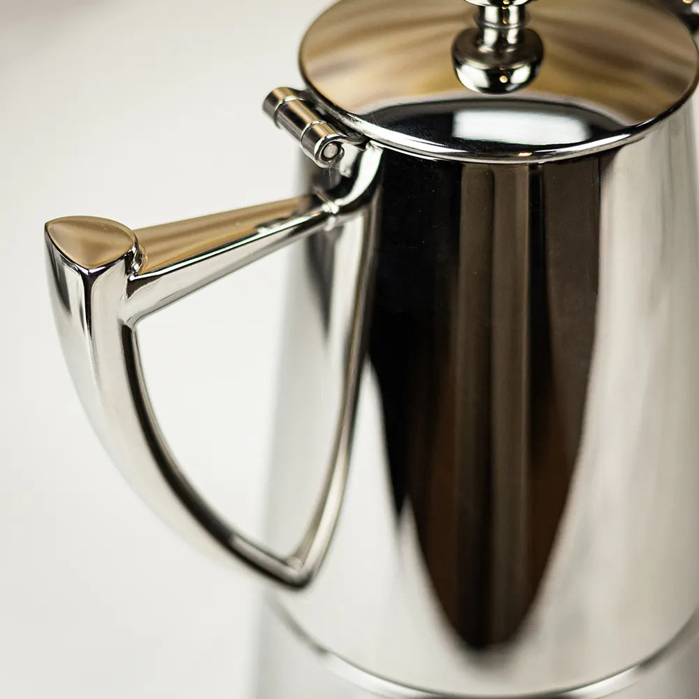 Cafetera Moka Espresso Cuisinox Roma de inducción de acero inoxidable