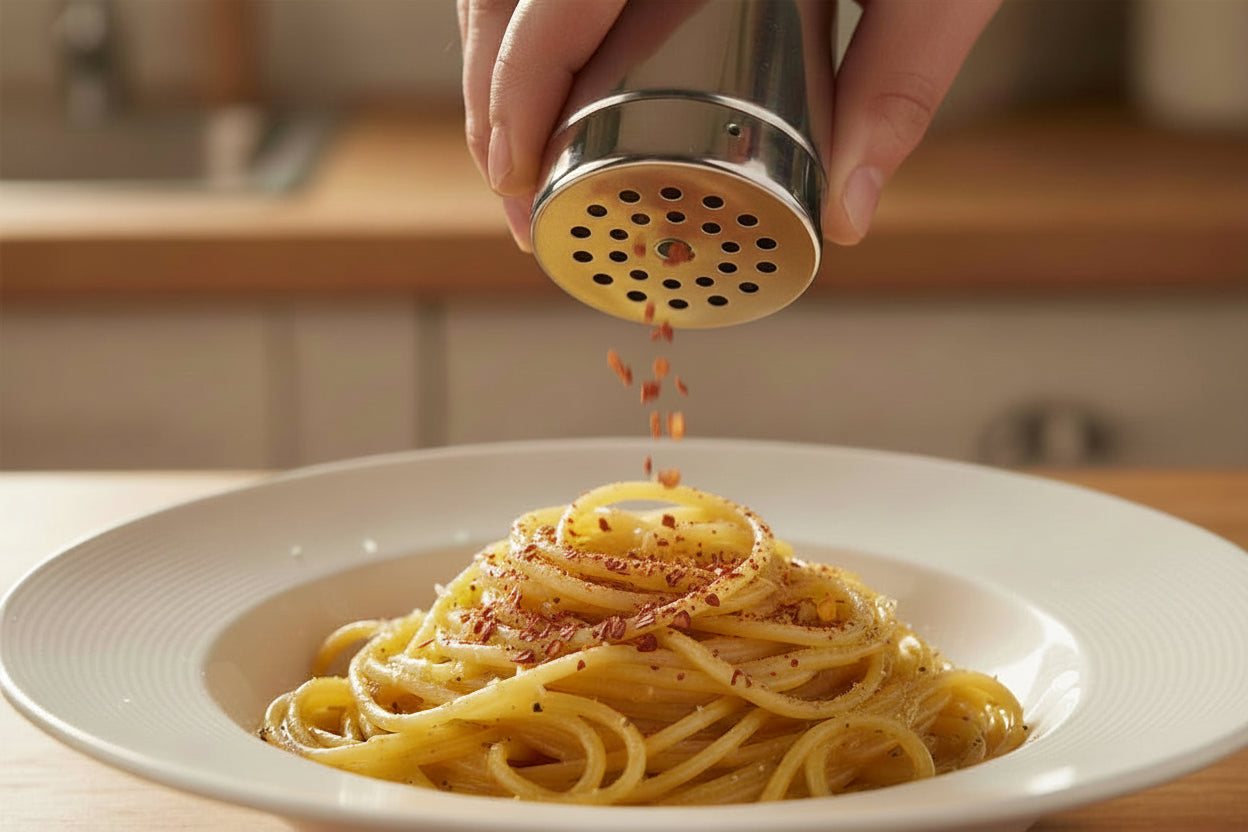 Cuisinox Chili / Parmesan Dispenser Shaker (Large Holes)