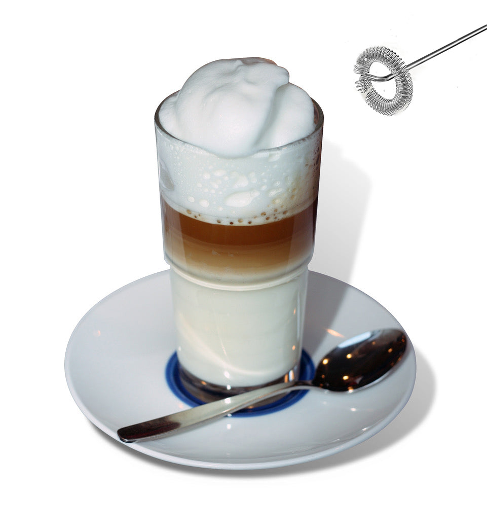 Mousseur à lait Cuisinox Mousseur électrique portatif avec fouet en acier inoxydable