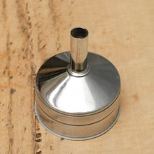 Filtros de embudo de acero inoxidable Cuisinox para cafeteras de espresso Roma, Milano, Alpha y Bella de 3 y 4 tazas