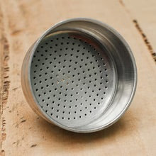 Filtros de embudo de acero inoxidable Cuisinox para cafeteras de espresso Roma, Milano, Alpha y Bella de 3 y 4 tazas