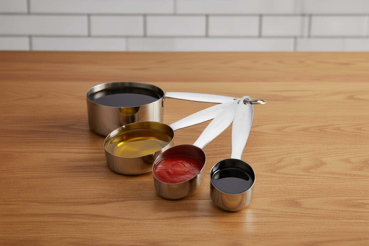 Lot de 4 tasses à mesurer Cuisinox