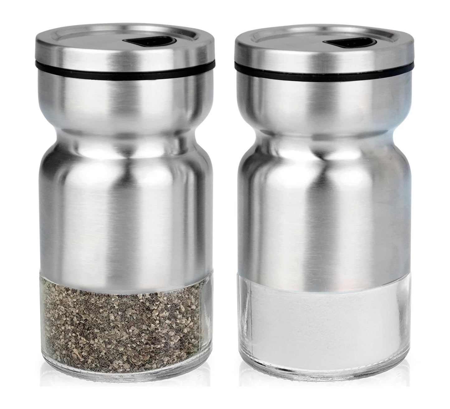 Cuisinox Salt & Pepper Shaker Set With Caddy