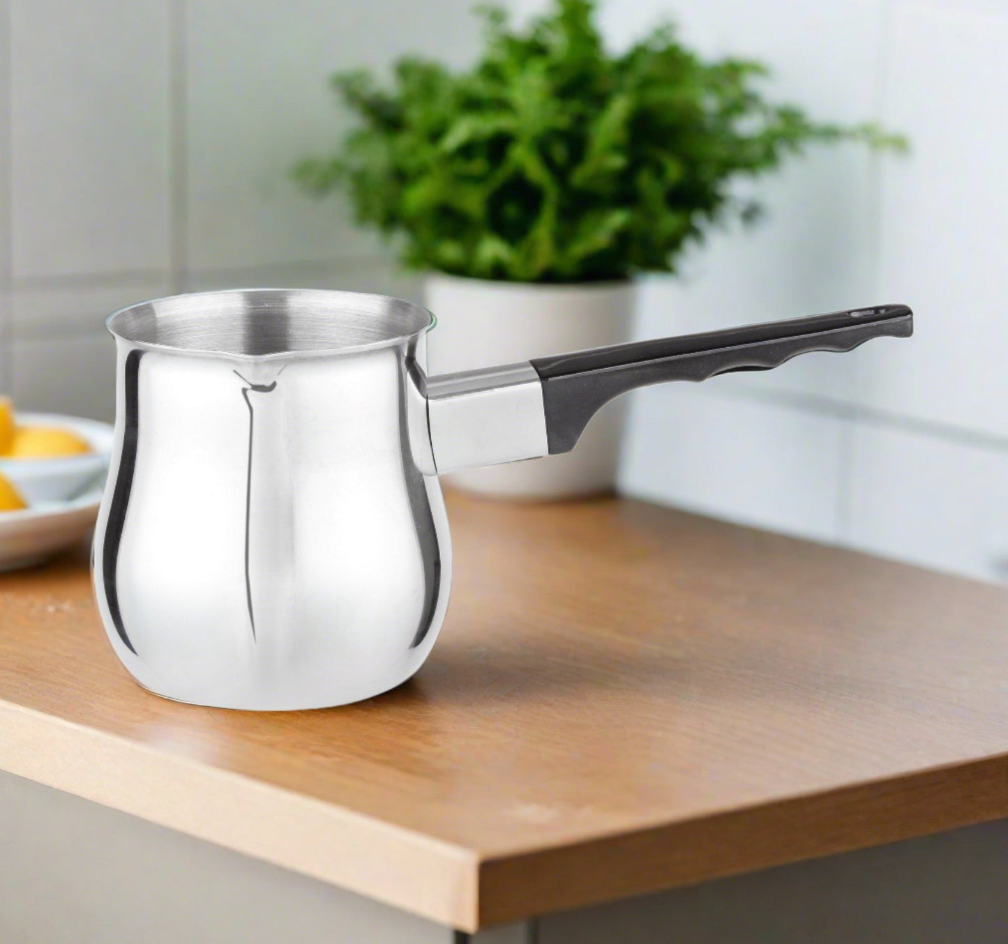 Cuisinox 12 oz Turkish Cezve Stainless Steel Coffee Pot