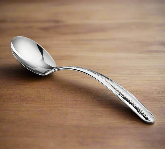 Cuisinox Deluxe Hammered Large Serving Spoon