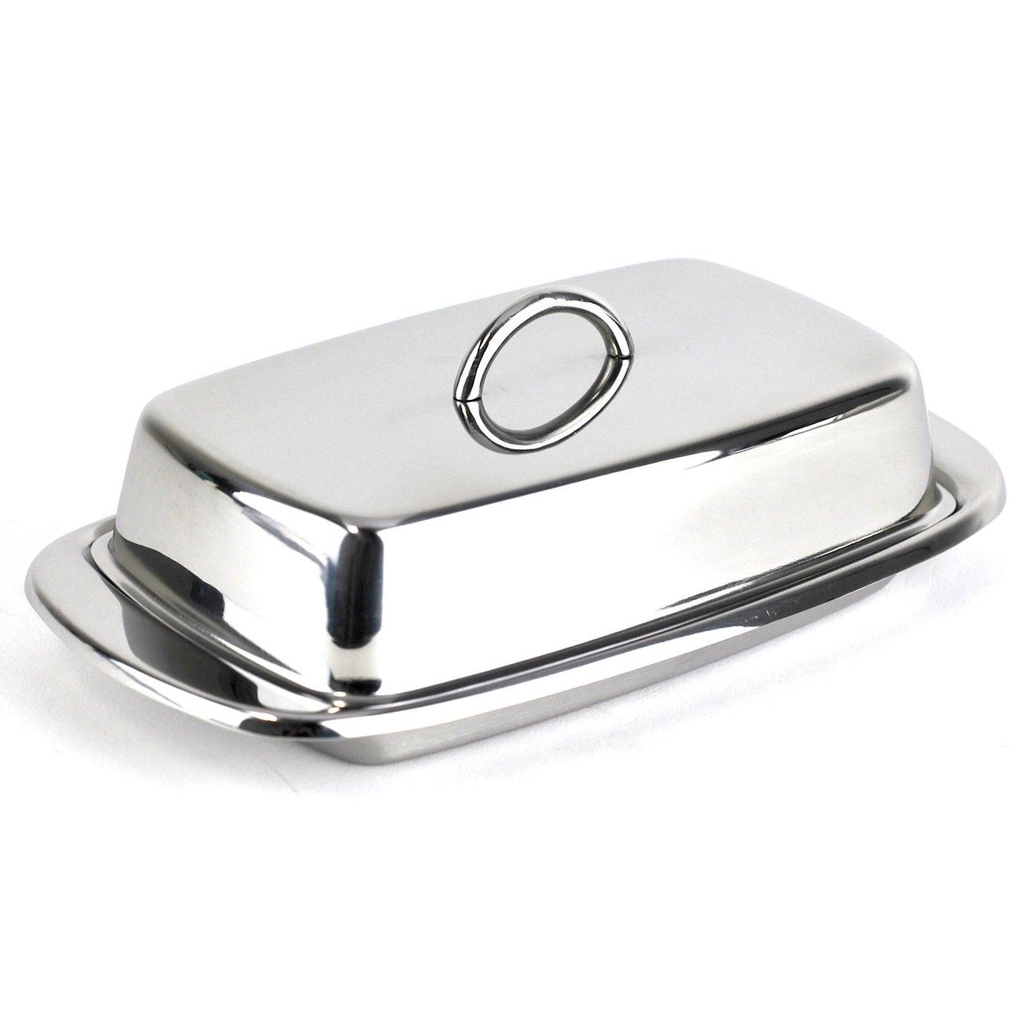 Cuisinox Covered Butter Dish in Stainless Steel
