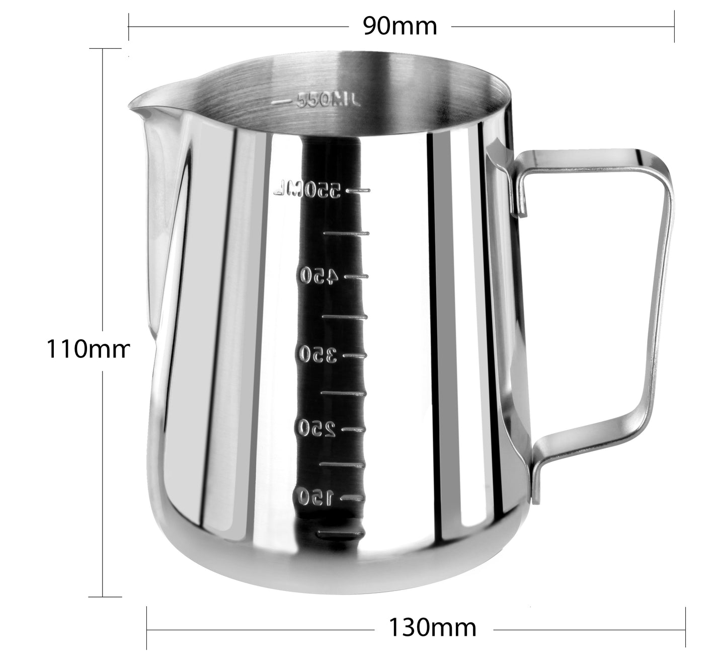 Cuisinox Stainless Steel Measuring Cup/Cappuccino Creamer