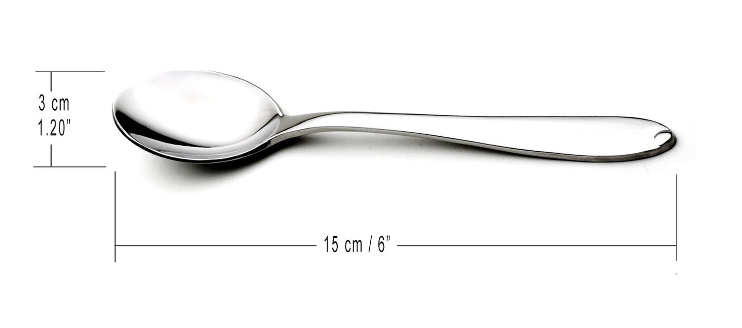 Cuisinox Alpha Lot de 4 cuillères à café