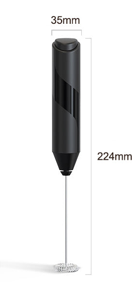 Mousseur à lait Cuisinox Mousseur électrique portatif avec fouet en acier inoxydable