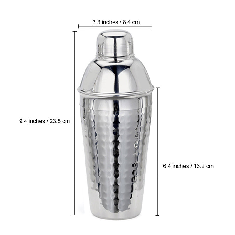 Shaker à cocktail martelé