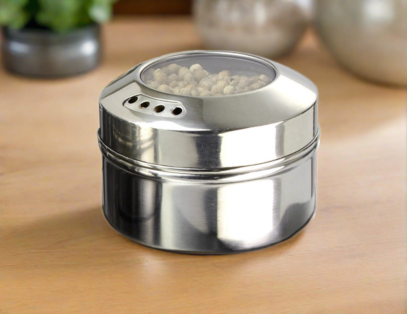 Cuisinox Salt & Pepper Mill with Satin Stainless Steel Top