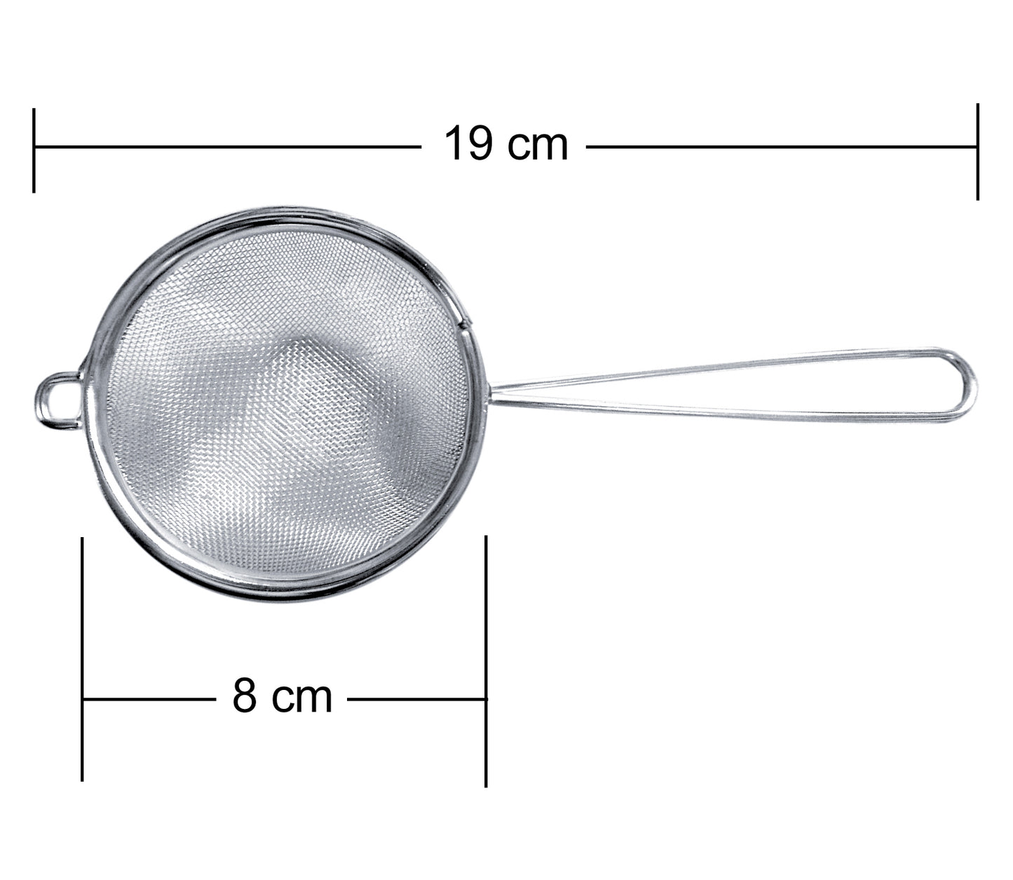 Cuisinox Wire Mesh Matcha Tea Strainer, 3 inch diameter