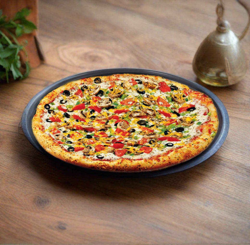 Bandeja para verduras para pizza Cuisinox de 13 pulgadas, antiadherente