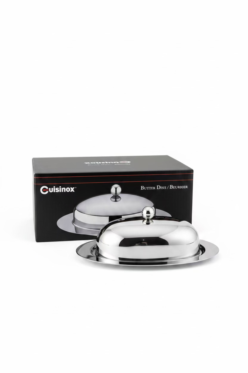 Cuisinox Stainless Steel Butter Dish