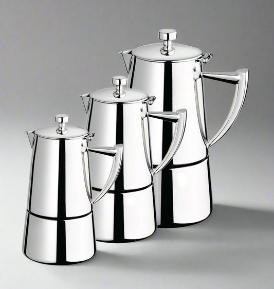Cuisinox Roma Mirror Stainless Steel Induction Stovetop Moka Espresso Coffee Maker