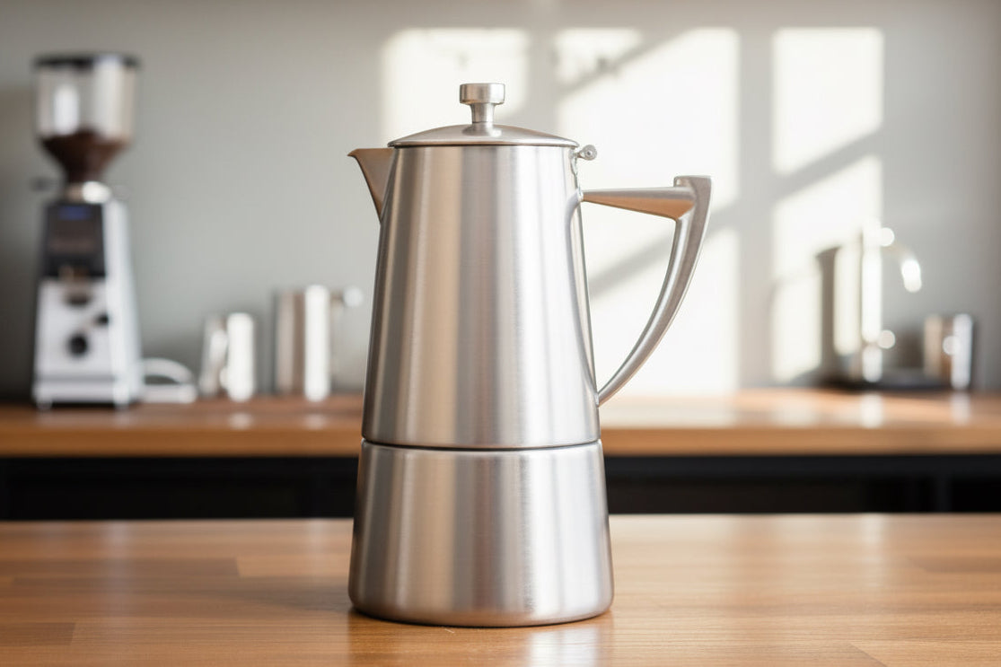 Cuisinox Roma Stainless Steel Moka Pot