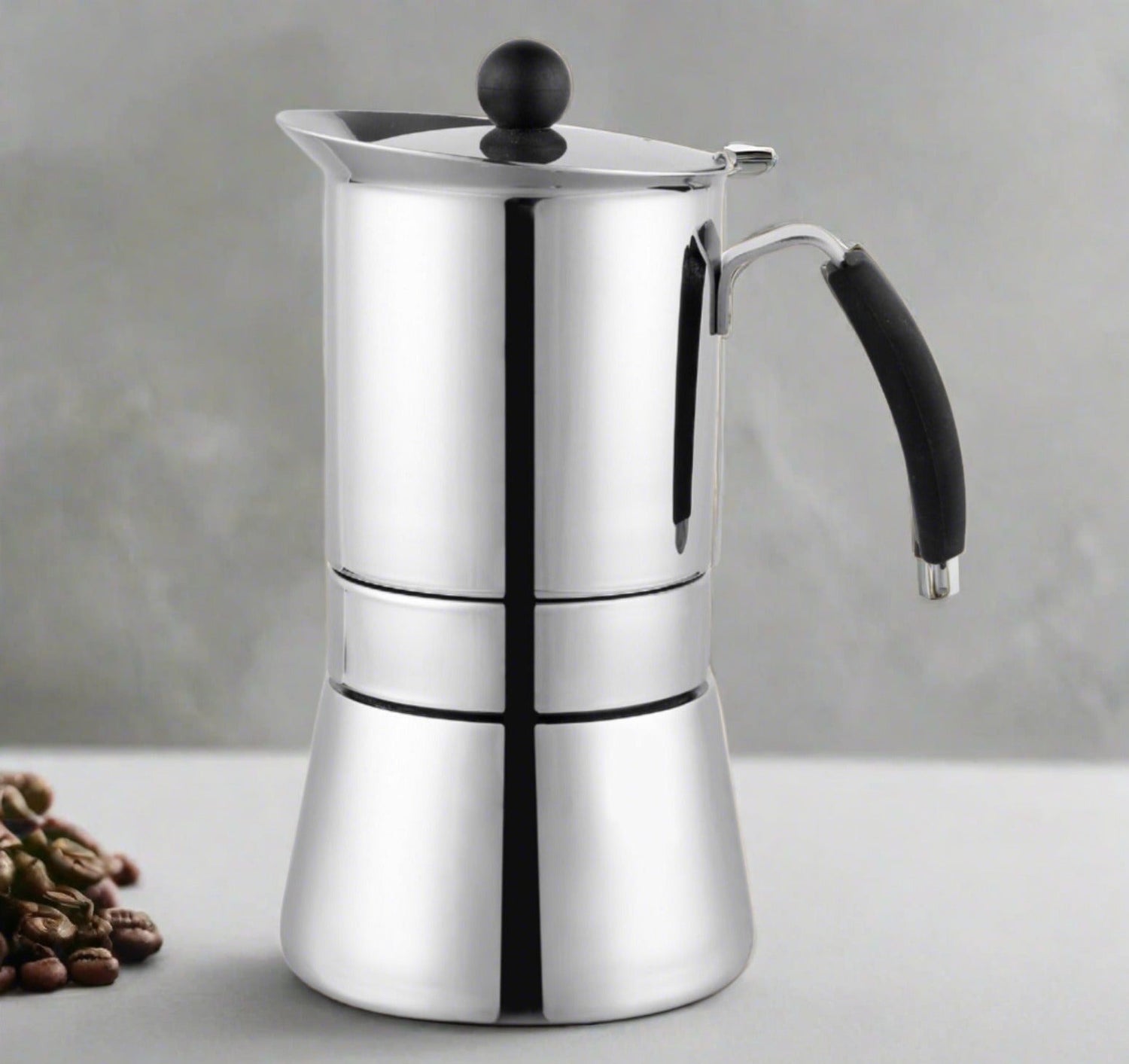Cuisinox Amore Stainless Steel Induction Stovetop Moka Espresso Coffee
