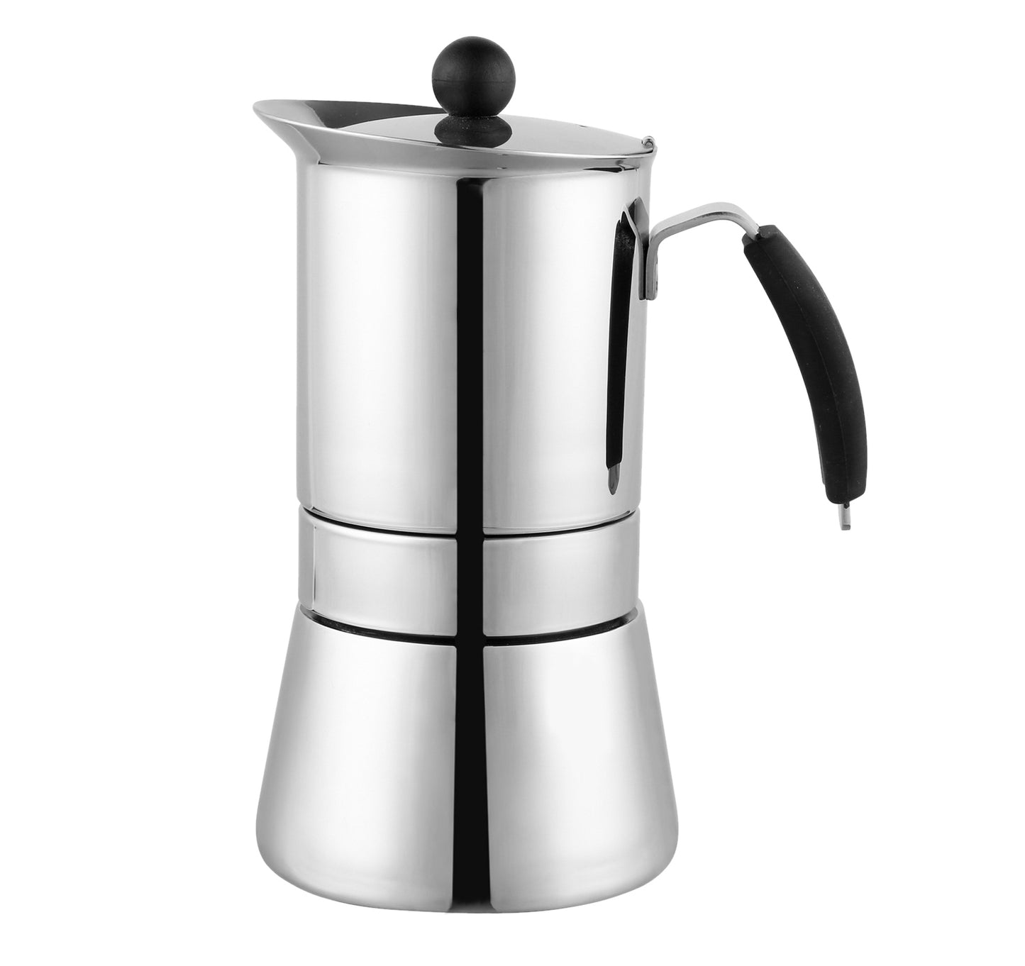 Cuisinox Amore Stainless Steel Induction Stovetop Moka Espresso Coffee Maker
