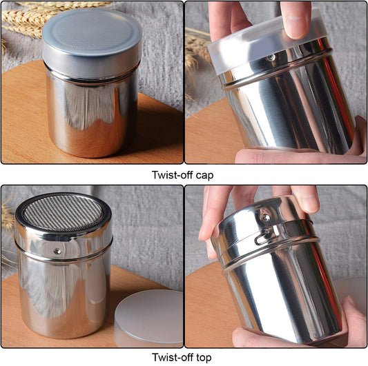 Coctelera/Dispensador de Azúcar en Polvo Cuisinox