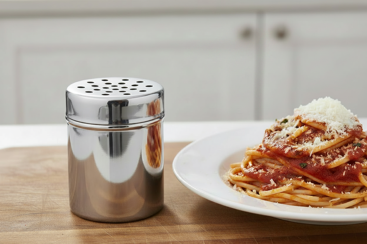Cuisinox Chili / Parmesan Dispenser Shaker (Large Holes)