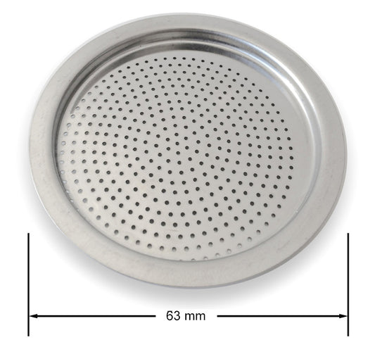 Cuisinox Stainless Steel Filter for 6 cup Roma, Milano, Capri, Altho, Alpha and Bella espresso makers