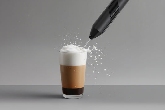 Fabricante de espuma eléctrico de mano Cuisinox Milk Frother con batidor inoxidable