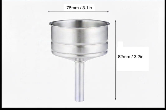Cuisinox Stainless Steel Funnel Filter for 9 cup Capri espresso makers