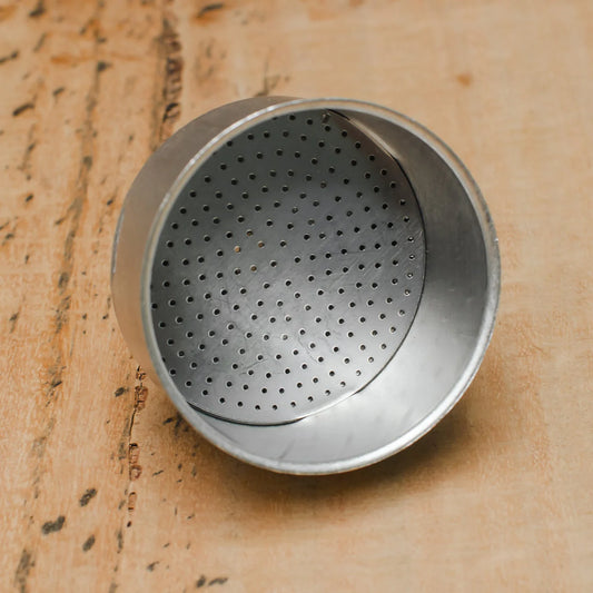 Filtres à entonnoir en aluminium Cuisinox pour machines à espresso en aluminium tailles 1, 2, 6, 9 et 12 tasses