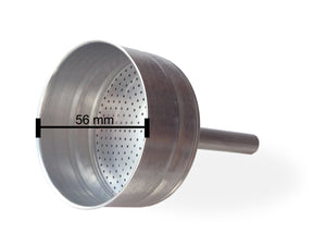 cuisinox Cuisinox Stainless Steel Funnel Filters for 3 & 4 cup Roma Milano Alpha and Bella espresso makers Coffee Maker u0026 Espresso Machine Replacement Parts