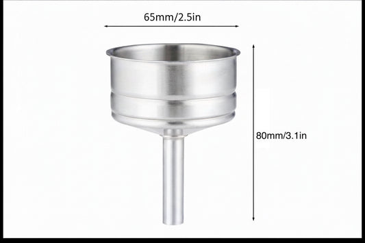 Cuisinox Stainless Steel Funnel Filter for 6 cup Firenza, Roma, Barista, Milano, Liberta, Amore & Bella espresso makers