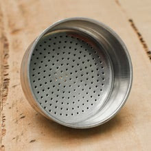 Filtro de embudo de acero inoxidable Cuisinox para cafeteras espresso Capri de 9 tazas