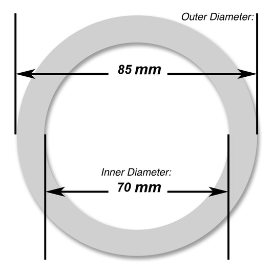 Cuisinox Food Grade Gasket for 9 & 10 cup Roma, Alpha, Milano, Bella, Venezia, Ilsa and Tracanzan espresso makers