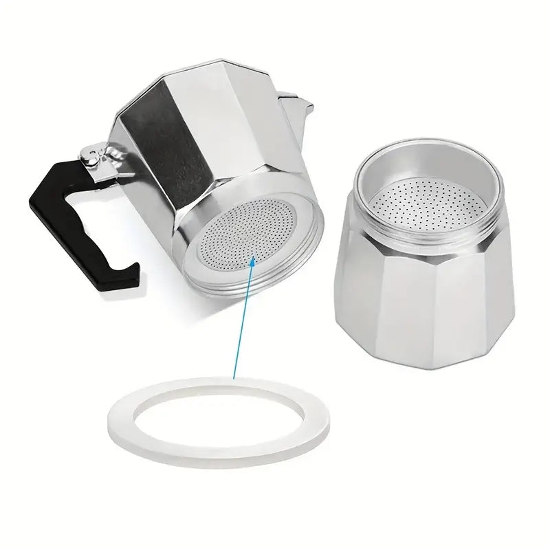 Junta de silicona de calidad alimentaria para cafetera espresso Moka de aluminio Bialetti &amp; Cuisinox de 3 tazas