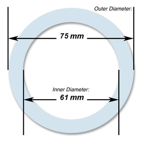 cuisinox Cuisinox 6 cup Silicone Food Grade Gasket for Firenza Liberta and Barista espresso makers Gaskets u0026 O-Rings