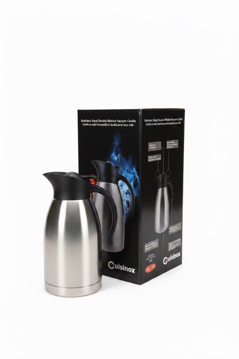 Cuisinox Vacuum Insulated Carafe, 68 oz / 2.0 litre