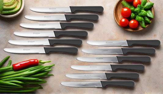 Ensemble de 12 couteaux à steak