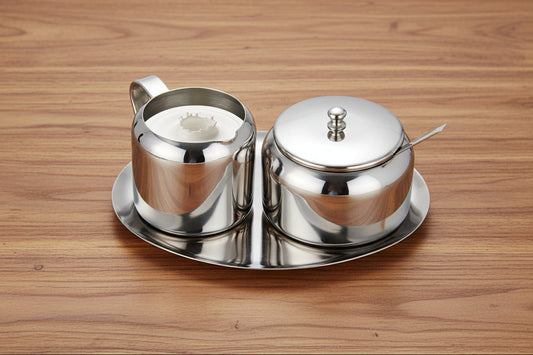 5 pièces Crème et Sucre