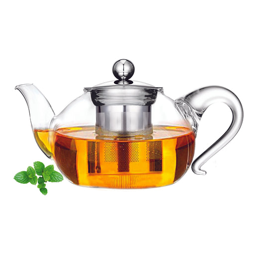 Miranda Glass Teapot With Stainless Steel Infuser