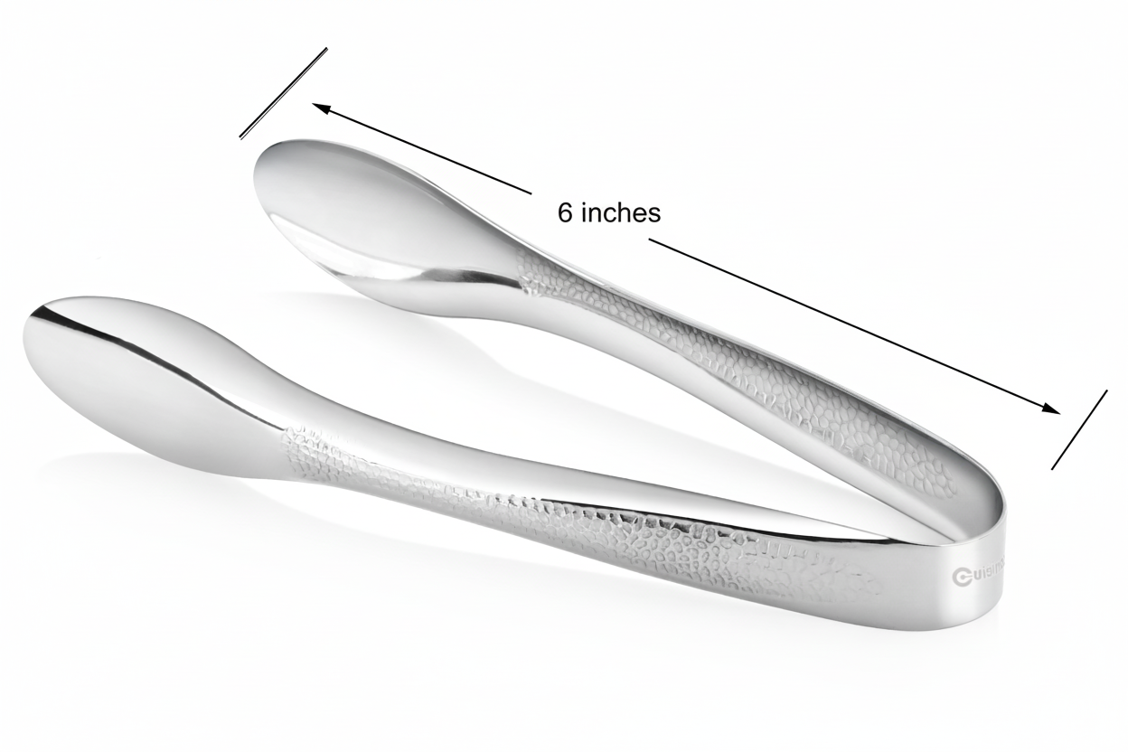 Cuisinox Serving Tongs (Hand-Hammered Finish)