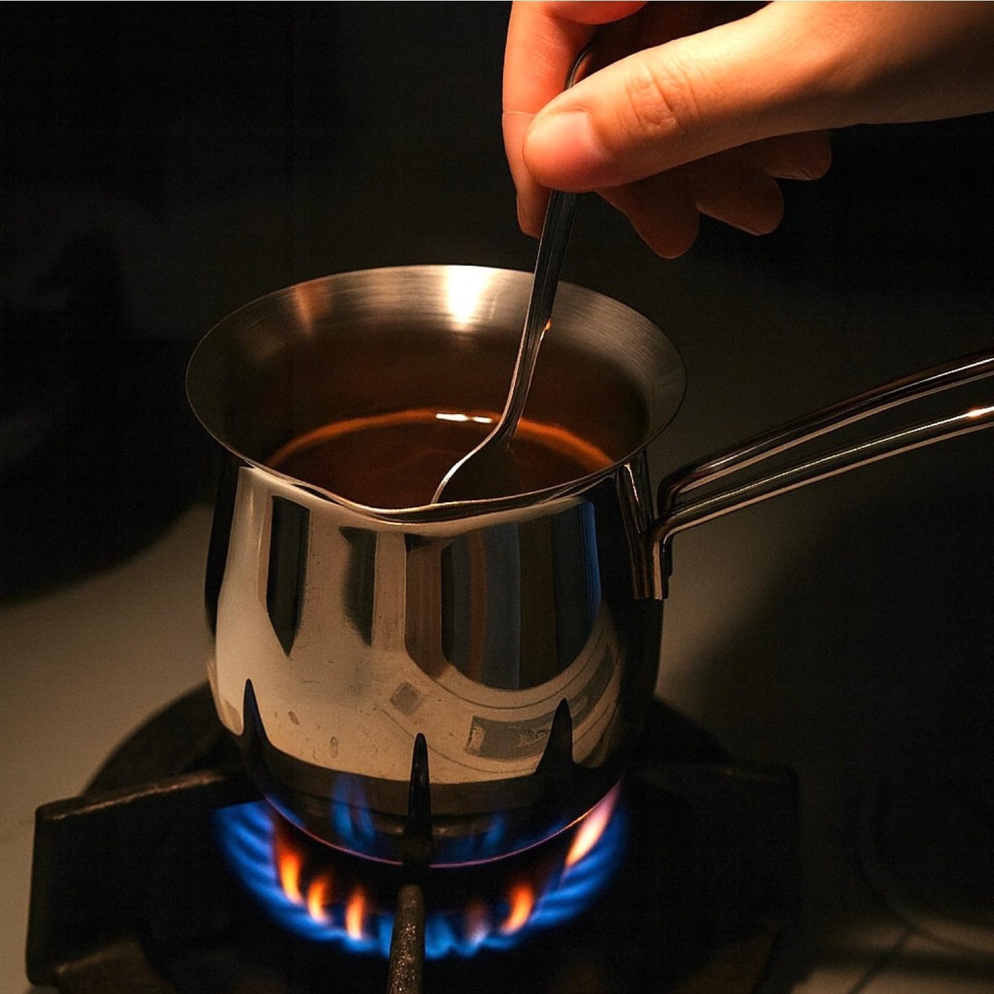 Cuisinox Stainless Steel Turkish Cezve Coffee Pot