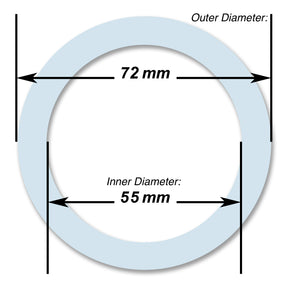 cuisinox Cuisinox 6 cup Food Grade Silicone Gasket for Roma Milano Alpha Amore Capri and Bella espresso makers Gaskets u0026 O-Rings