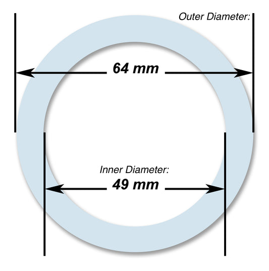 Food Grade Silicone Gasket for Bialetti & Cuisinox 3 cup Aluminum Moka espresso maker
