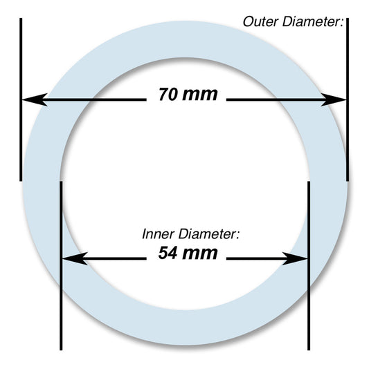 Food Grade Silicone Gasket for Bialetti & Cuisinox 6 cup Moka Aluminum espresso makers