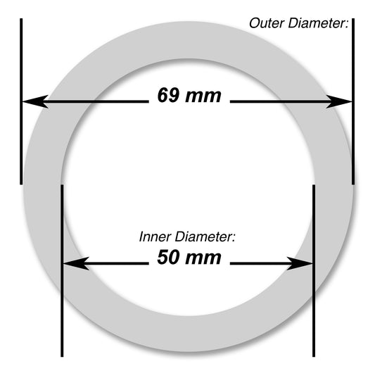 Cuisinox Food Grade Gasket for 4 cup Alpha, Bella and Tracanzan espresso makers