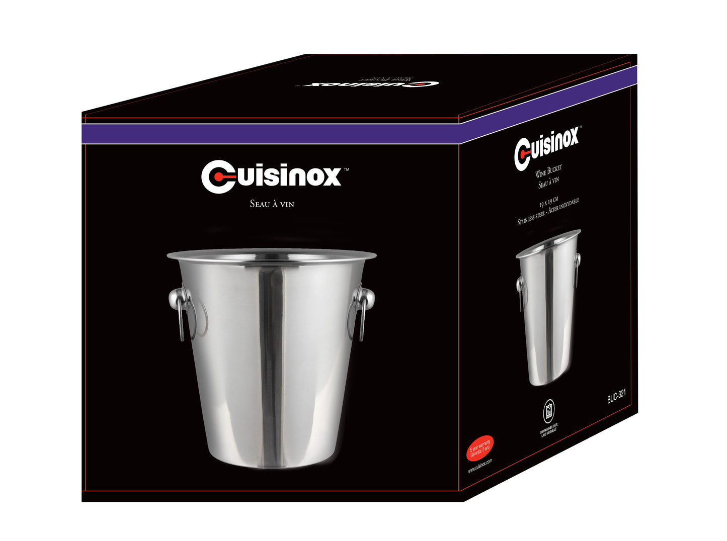 Cuisinox Champagne / Wine Bucket (Gift Boxed)