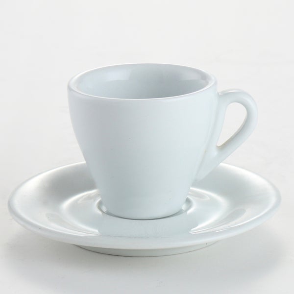 Cuisinox Signature Series, juego de 4 tazas de café expreso, porcelana blanca