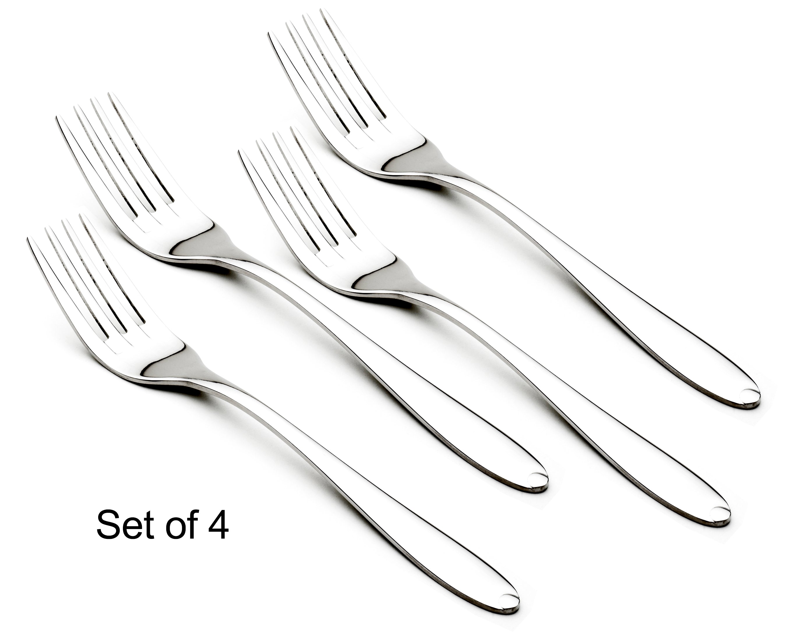 ACO Inox Nobrinox Meridional Salad Forks 7” Stainless Flatware Set
