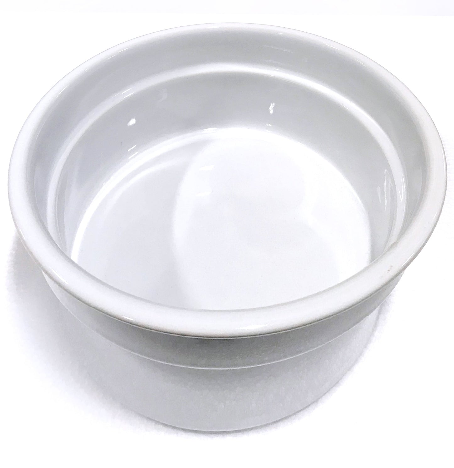 Cuisinox Fondue Insert in White Porcelain (fits into a 7" Diameter saucepan)