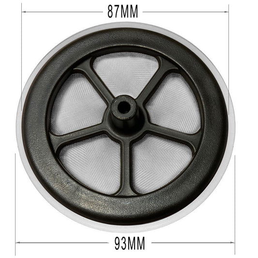 Filtre de rechange en silicone pour presses française
